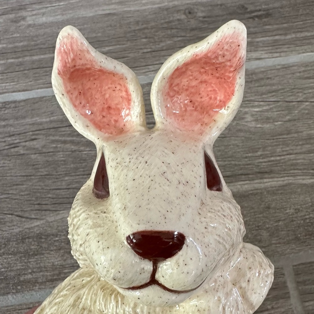 Vintage Ceramic Resting Bunny Rabbit Figure